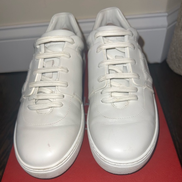 Salvatore Ferragamo Authentic Fasano Lace Up Sneaker (Women) - Picture 5 of 16